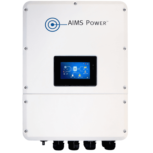 AIMS Hybrid Inverter Charger 9.6 kW Output 15 kW Solar Input