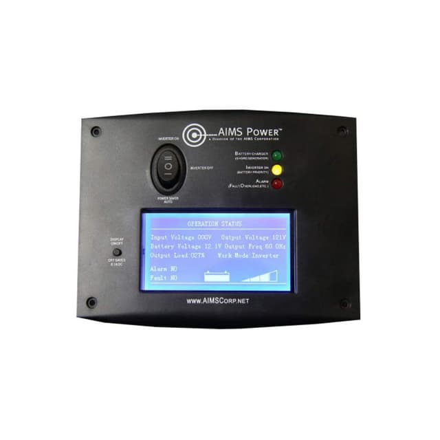 Aims Remote Switch with LCD for AIMS Inverter Chargers REMOTELF