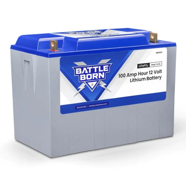 Battle Born 100Ah 12V LiFePO4 Lithium Deep Cycle Battery