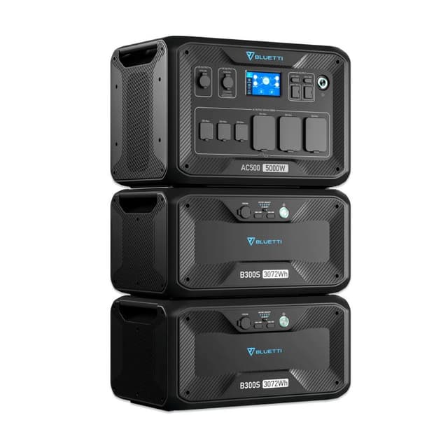 BLUETTI AC500 + B300S Home Battery Backup System