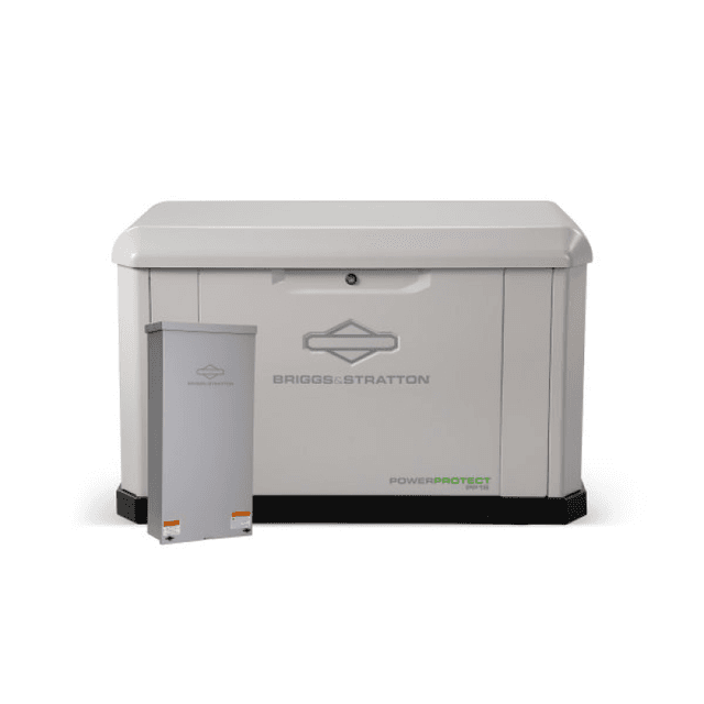 Briggs & Stratton PowerProtect 18kW Home Standby Generator with DUAL 200-Amp Transfer Switch and Symphony Choice Kit