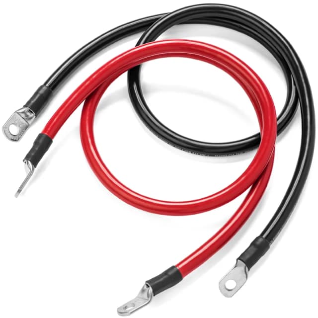 Custom Heavy Duty Terminated Battery Cables 9 inch to 20ft