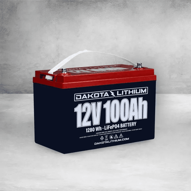 Dakota Lithium 12v 100Ah Deep Cycle LiFePO4 Battery