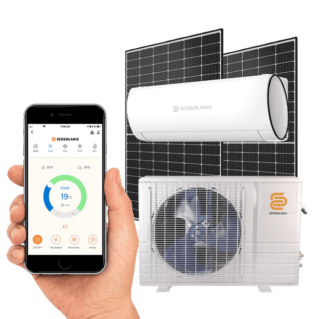 Ecosolaris Solar Heat Pump – 12,000 BTU – Energy Star Certified