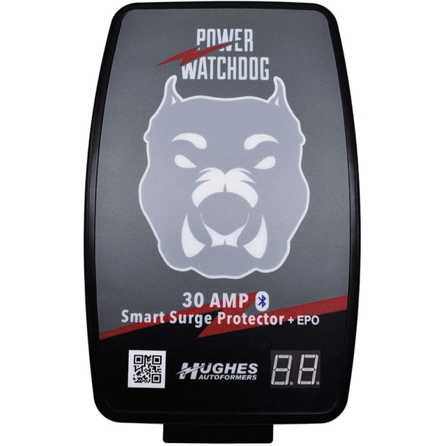 Hughes Autoformers Power Watchdog 30 Amp Bluetooth Surge Protector with Auto Shutoff – Hardwired