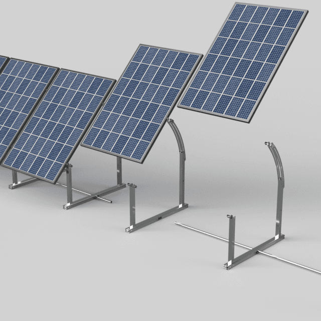 IntegraRack IR-45ASA and IR-45ASAB BallastRack™ Seasonably Adjustable Solar Module Rack