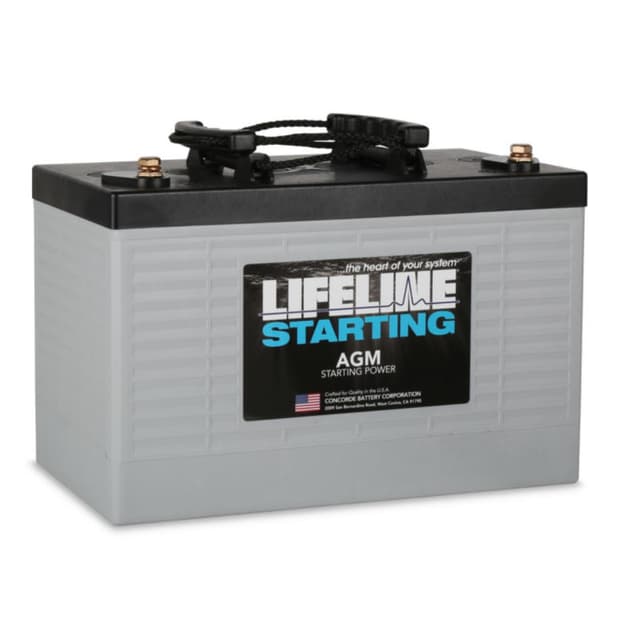Lifeline 12V AGM Cranking Starting Battery GPL-3100T