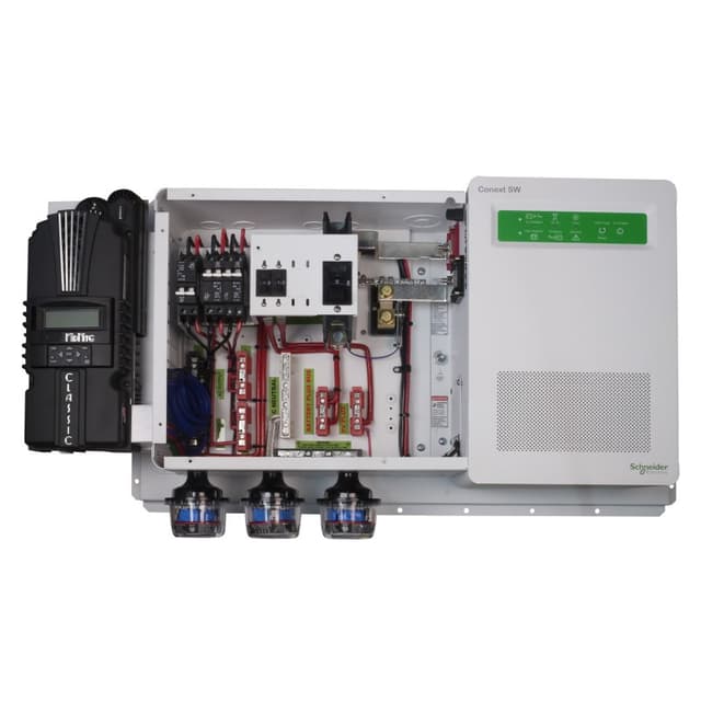 MidNite Solar Pre-wired Conext SW4024 120/240 VAC Inverter w/ Classic 150