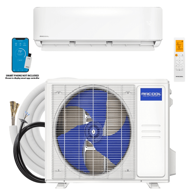 MRCOOL® DIY 5th Gen Single-Zone Mini-Split 9K Condenser & Handler