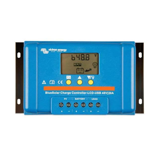 Open Box Victron BlueSolar PWM LCD & USB 48V 20A