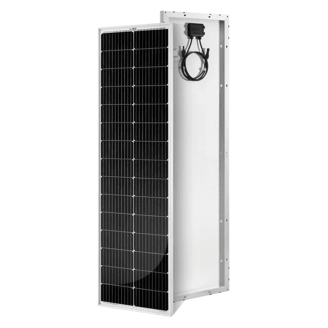 Rich Solar MEGA 100 SLIM SLX – 100 Watt Slim Solar Panel Compact 12V Off-Grid Narrow
