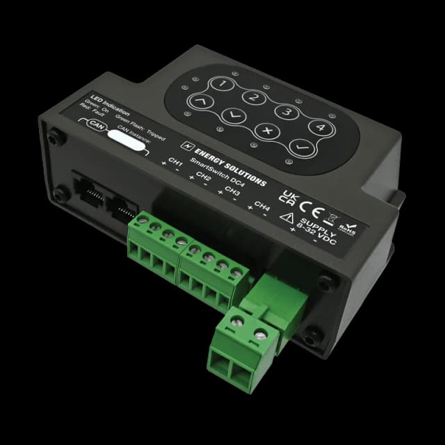 SmartSwitch DC4 – 4 Channel DC Switch