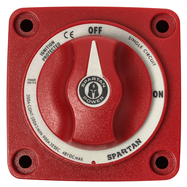 Spartan Power 300A ON/OFF Battery Switch Red or Black