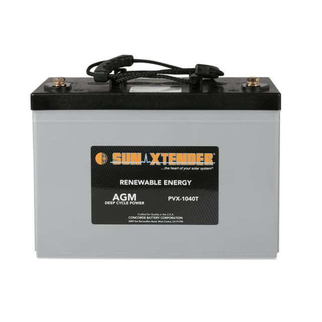 Sun Xtender 12V 104A AGM Solar Battery PVX-1040T