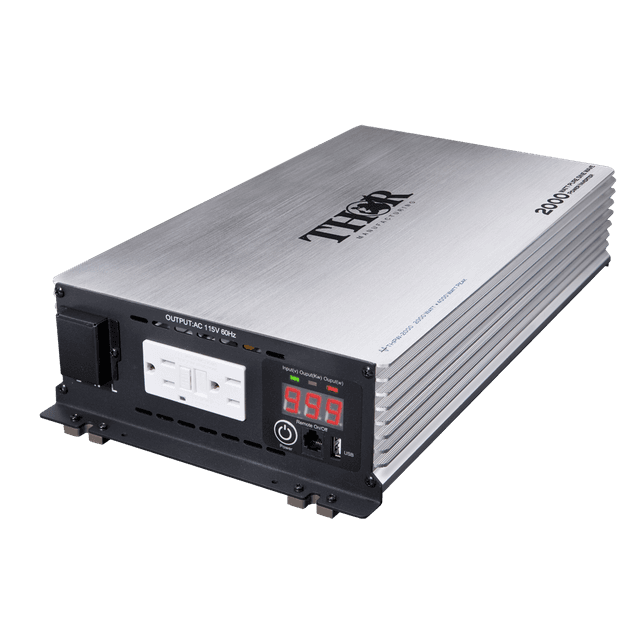 Thor 3000 Watt 12V Pure Sine Inverter THPW3000