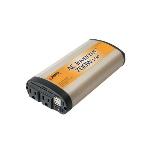 Wagan 700 Watt 12 Volt Slim Power Inverter 2016-6