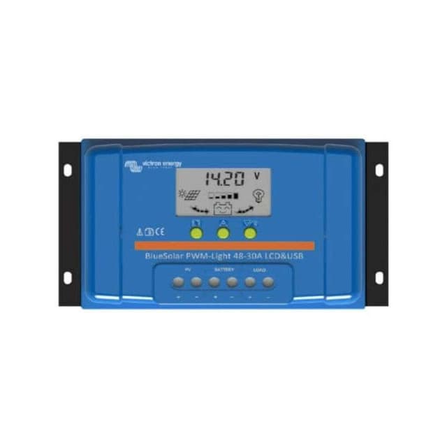 10 Year Warranty for BlueSolar PWM LCD&USB 48V 30A