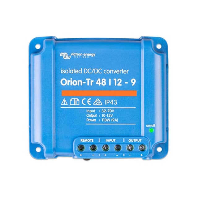 10 Year Warranty for Orion IP43 48/12V 9A ISOLATED
