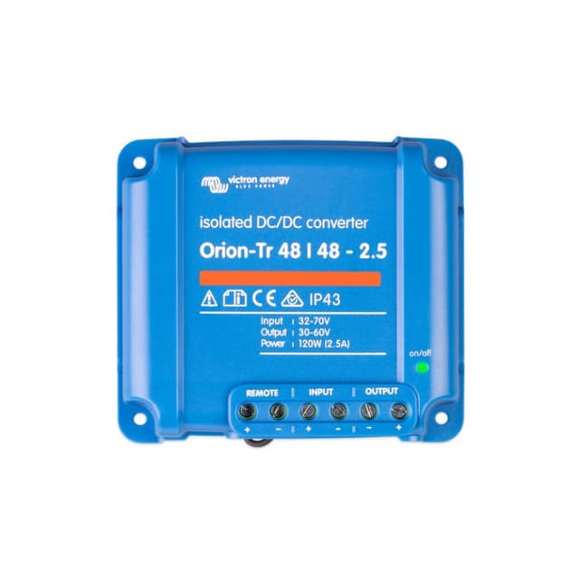 10 Year Warranty for Orion IP43 48/48V 2.5A ISOLATED