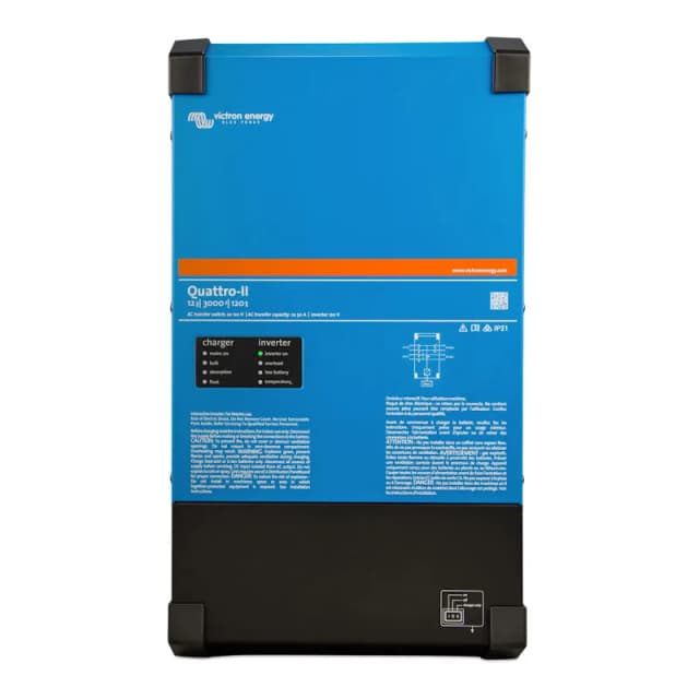 10 Year Warranty for Quattro-II 24V 3000VA 2 x 120V