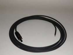 Aims 100 feet 10 AWG PV Wire Male MC4 to Open Wire PVM100FT10AWG