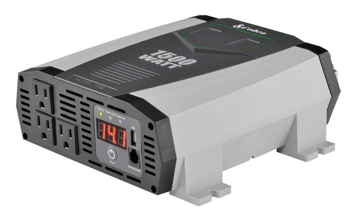 Cobra 1500 Watt 12V Power Inverter CPI-1590