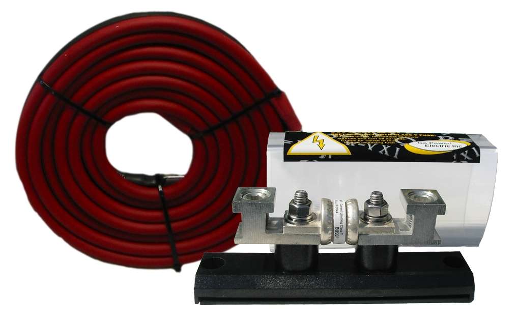 Go Power 1100-1800 Watt Inverter Install Kit GP-DC-KIT3