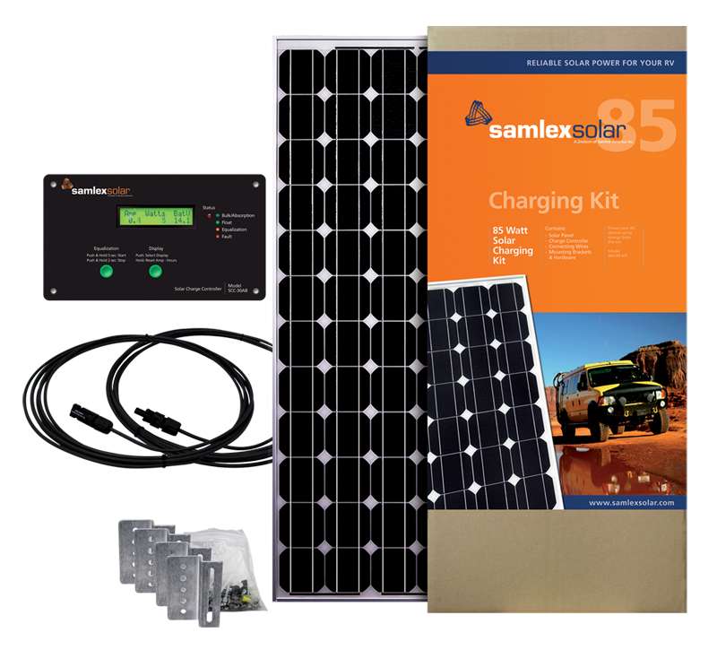 Samlex 85 Watt Solar Charging Kit SRV-85